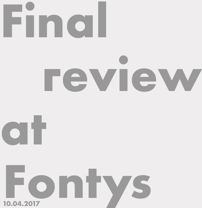 GFC architecture - Final review at Fontys